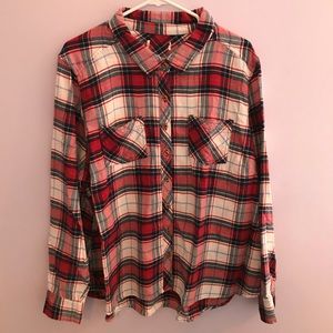 Forever 21 Plaid Button Down Shirt